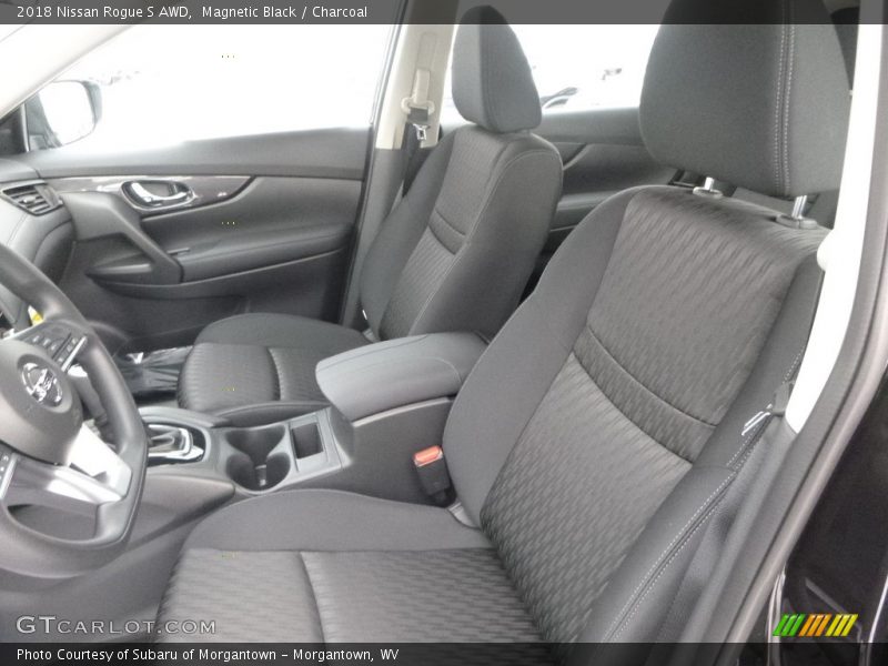 Magnetic Black / Charcoal 2018 Nissan Rogue S AWD