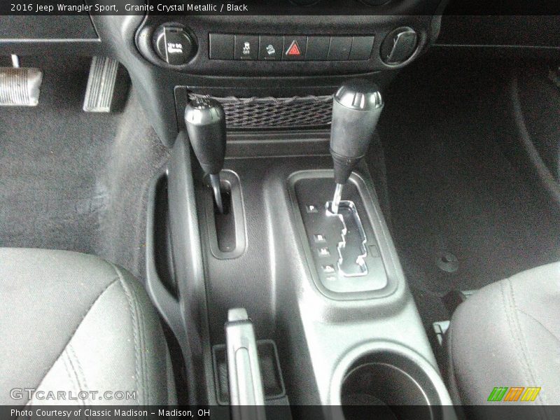 Granite Crystal Metallic / Black 2016 Jeep Wrangler Sport