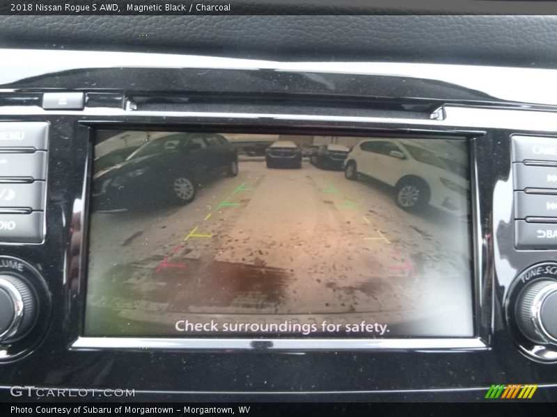 Magnetic Black / Charcoal 2018 Nissan Rogue S AWD
