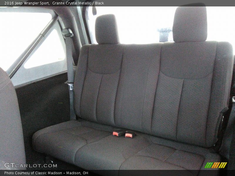 Granite Crystal Metallic / Black 2016 Jeep Wrangler Sport