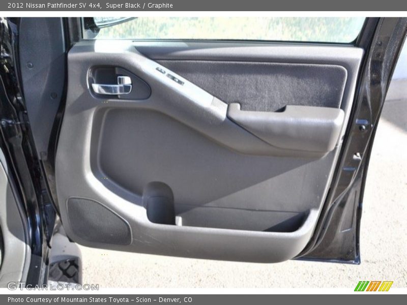 Super Black / Graphite 2012 Nissan Pathfinder SV 4x4