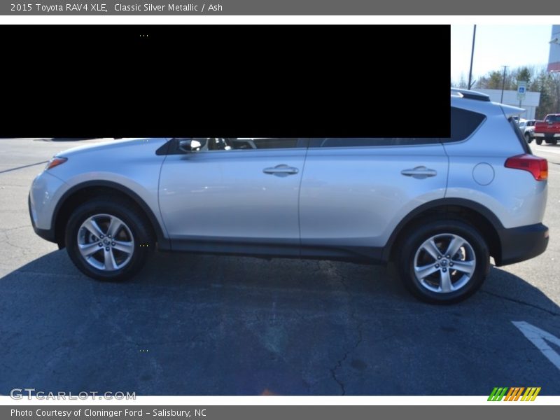 Classic Silver Metallic / Ash 2015 Toyota RAV4 XLE