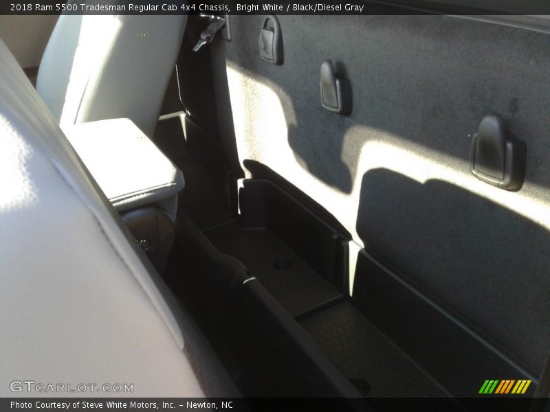 Bright White / Black/Diesel Gray 2018 Ram 5500 Tradesman Regular Cab 4x4 Chassis