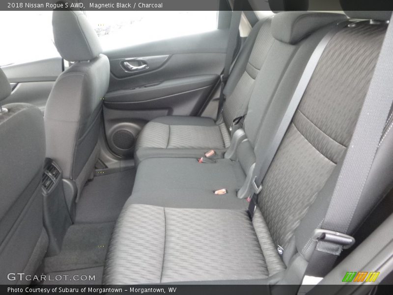Magnetic Black / Charcoal 2018 Nissan Rogue S AWD