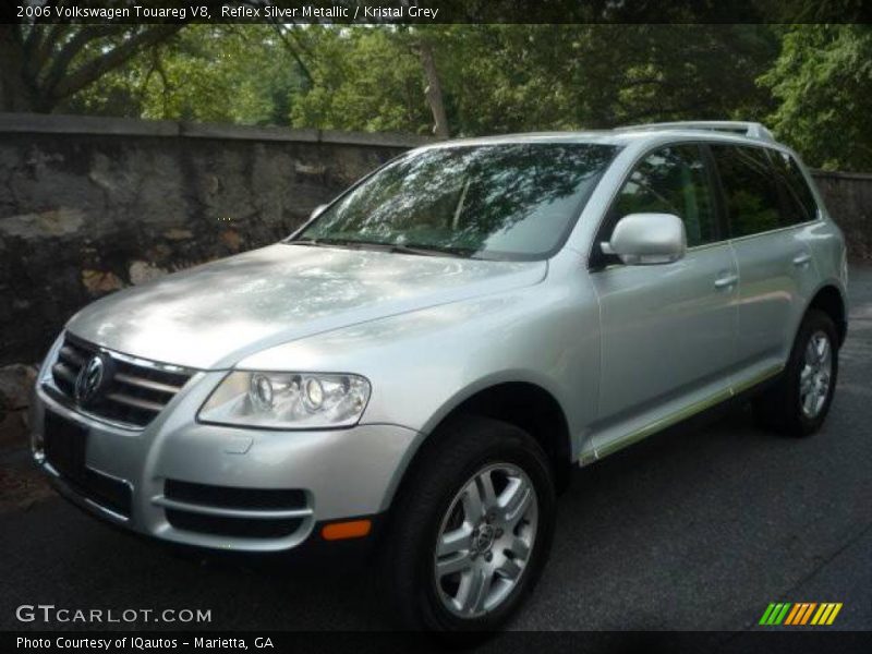 Reflex Silver Metallic / Kristal Grey 2006 Volkswagen Touareg V8
