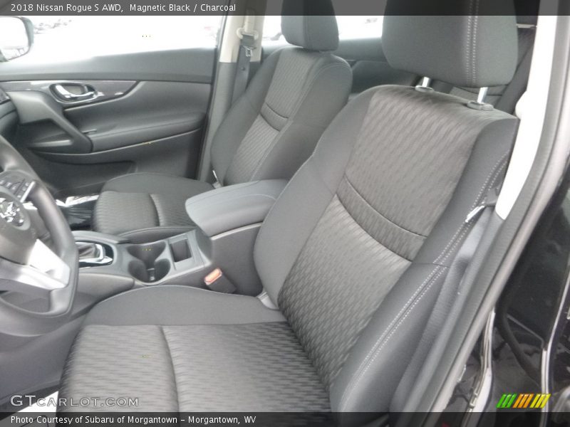 Magnetic Black / Charcoal 2018 Nissan Rogue S AWD