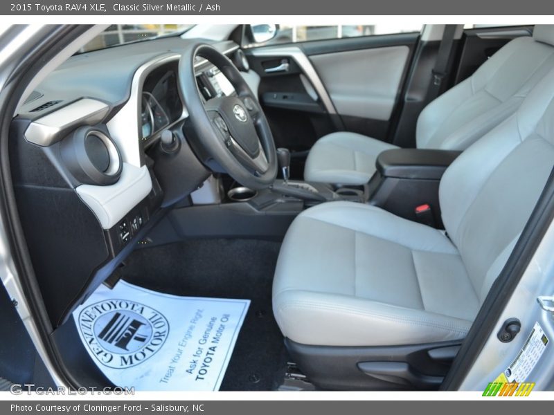Classic Silver Metallic / Ash 2015 Toyota RAV4 XLE
