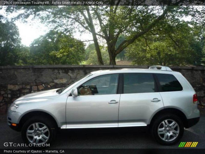 Reflex Silver Metallic / Kristal Grey 2006 Volkswagen Touareg V8