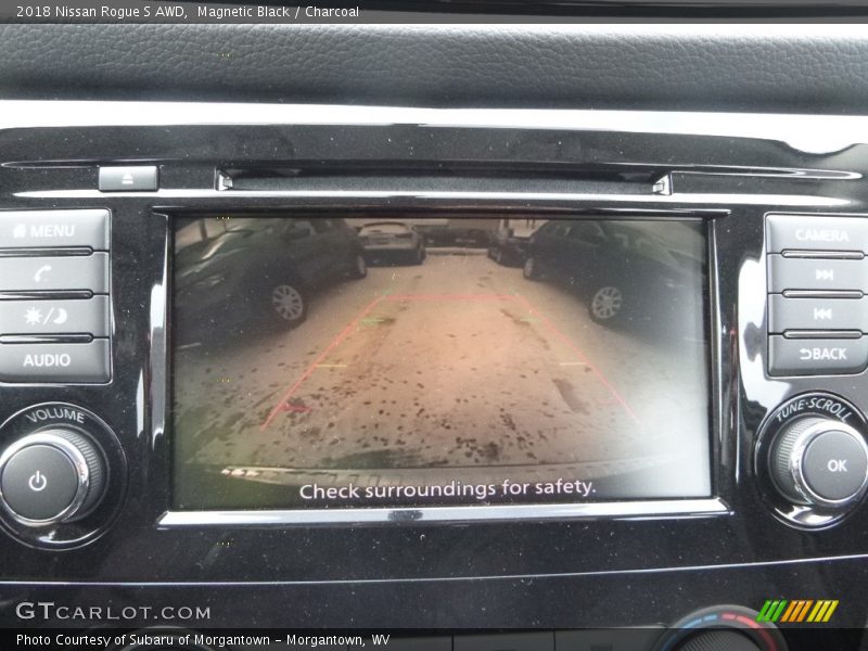 Magnetic Black / Charcoal 2018 Nissan Rogue S AWD