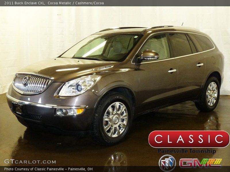 Cocoa Metallic / Cashmere/Cocoa 2011 Buick Enclave CXL
