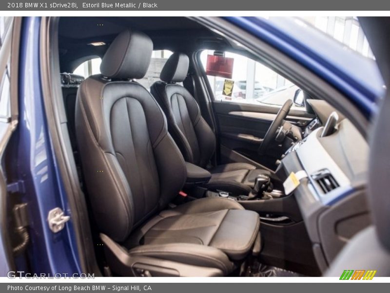 Estoril Blue Metallic / Black 2018 BMW X1 sDrive28i