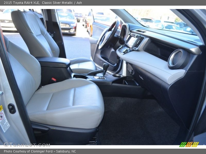Classic Silver Metallic / Ash 2015 Toyota RAV4 XLE