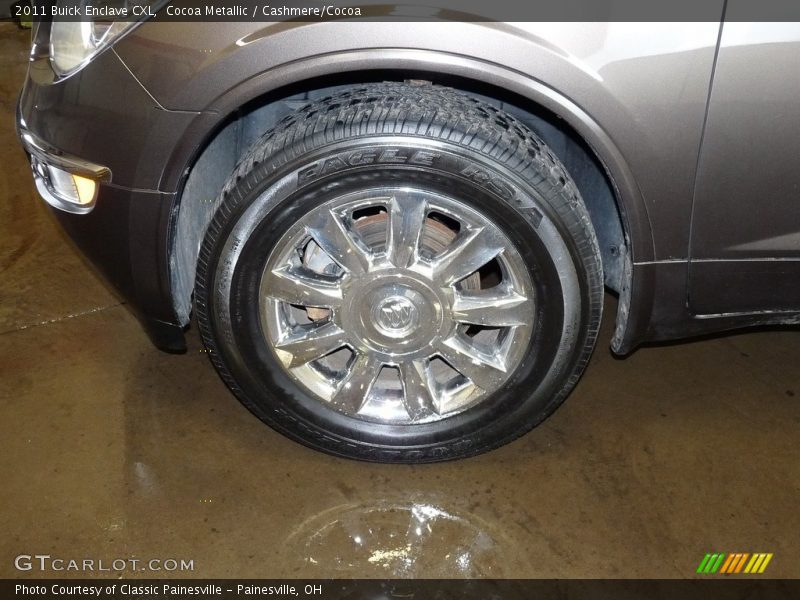 Cocoa Metallic / Cashmere/Cocoa 2011 Buick Enclave CXL