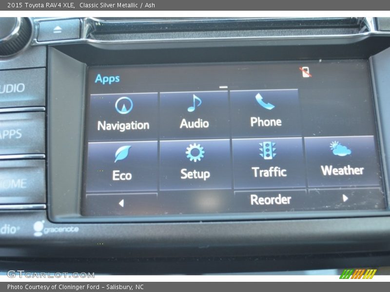 Classic Silver Metallic / Ash 2015 Toyota RAV4 XLE