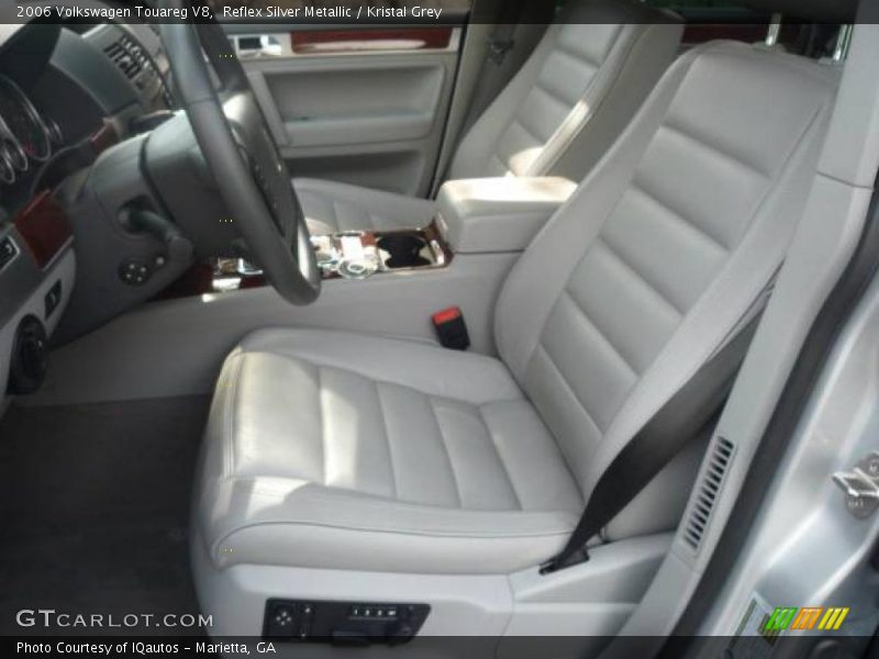 Reflex Silver Metallic / Kristal Grey 2006 Volkswagen Touareg V8