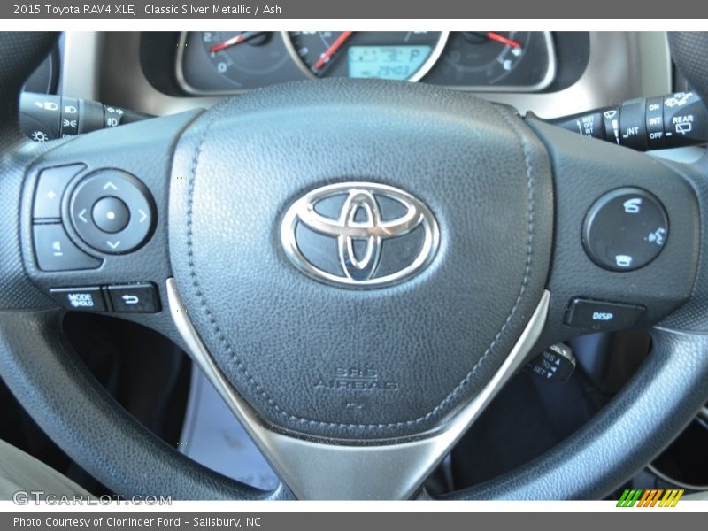 Classic Silver Metallic / Ash 2015 Toyota RAV4 XLE