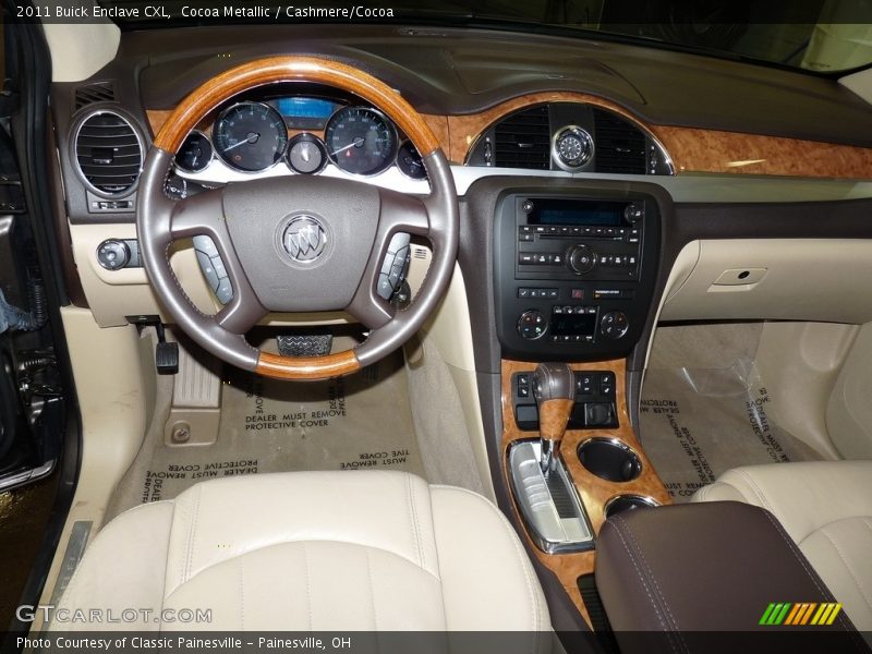 Cocoa Metallic / Cashmere/Cocoa 2011 Buick Enclave CXL