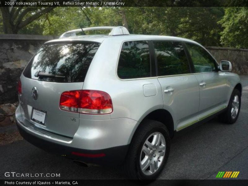 Reflex Silver Metallic / Kristal Grey 2006 Volkswagen Touareg V8