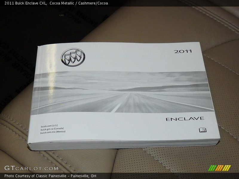 Cocoa Metallic / Cashmere/Cocoa 2011 Buick Enclave CXL