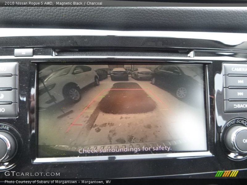 Magnetic Black / Charcoal 2018 Nissan Rogue S AWD