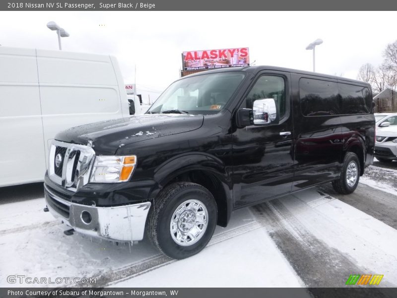 Front 3/4 View of 2018 NV SL Passenger