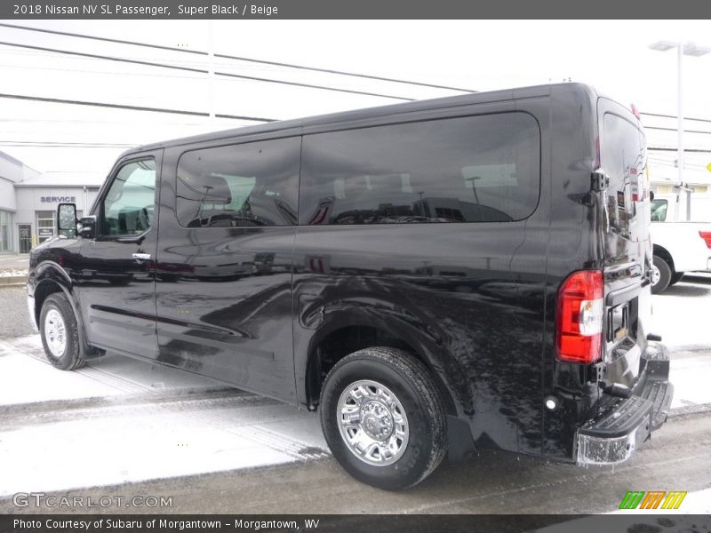 Super Black / Beige 2018 Nissan NV SL Passenger