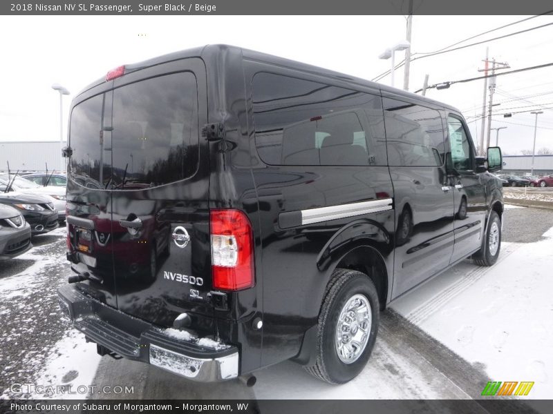 Super Black / Beige 2018 Nissan NV SL Passenger