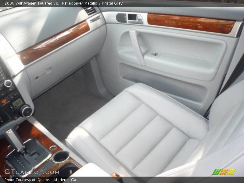 Reflex Silver Metallic / Kristal Grey 2006 Volkswagen Touareg V8