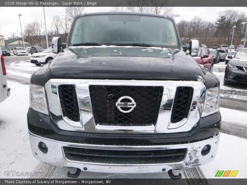 Super Black / Beige 2018 Nissan NV SL Passenger