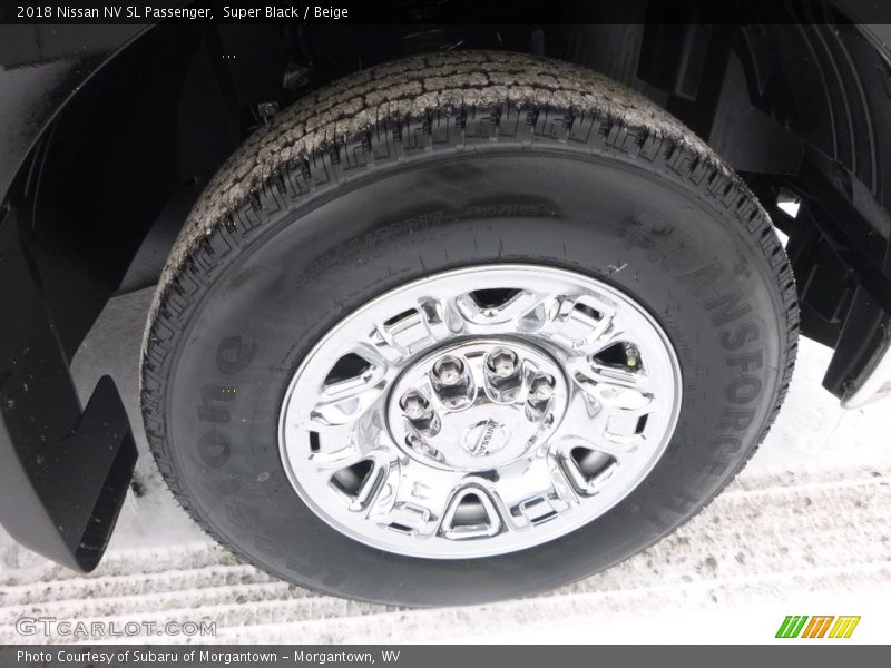 Super Black / Beige 2018 Nissan NV SL Passenger