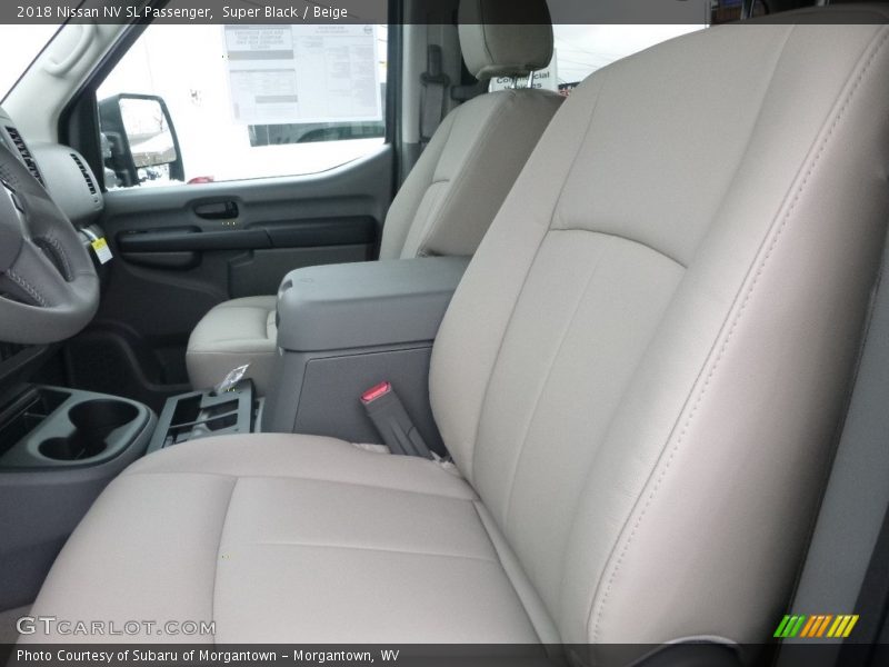 Front Seat of 2018 NV SL Passenger