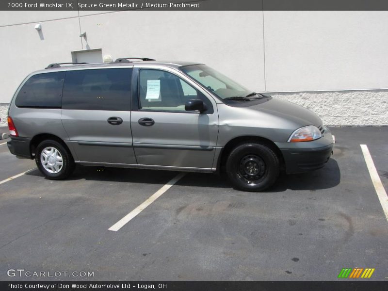 Spruce Green Metallic / Medium Parchment 2000 Ford Windstar LX
