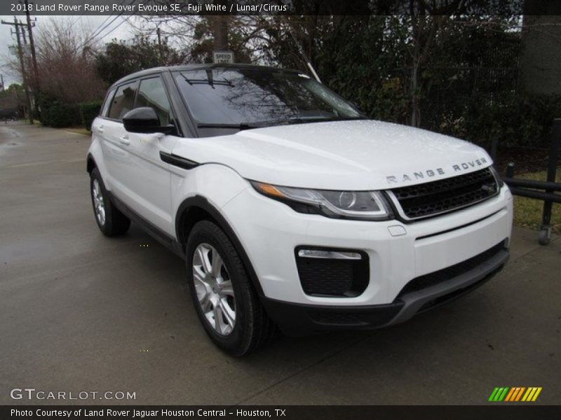 Fuji White / Lunar/Cirrus 2018 Land Rover Range Rover Evoque SE