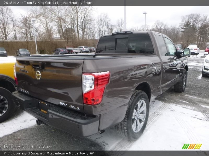 Java Metallic / Beige 2018 Nissan Titan SV King Cab 4x4