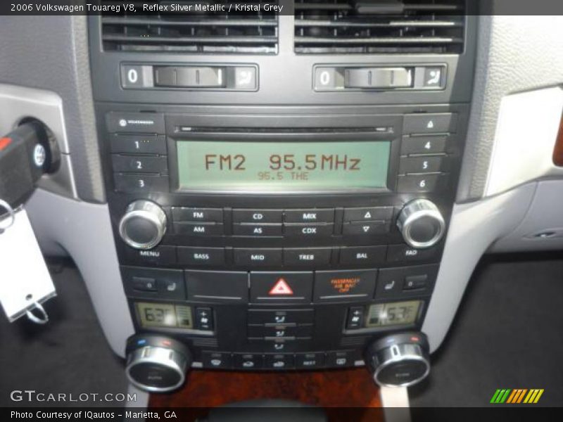 Reflex Silver Metallic / Kristal Grey 2006 Volkswagen Touareg V8