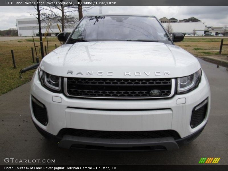 Fuji White / Lunar/Cirrus 2018 Land Rover Range Rover Evoque SE