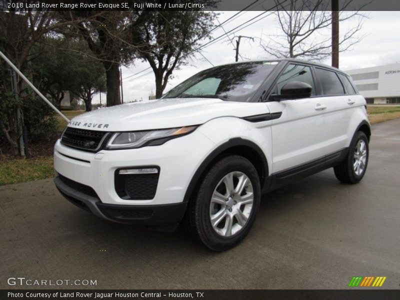 Fuji White / Lunar/Cirrus 2018 Land Rover Range Rover Evoque SE