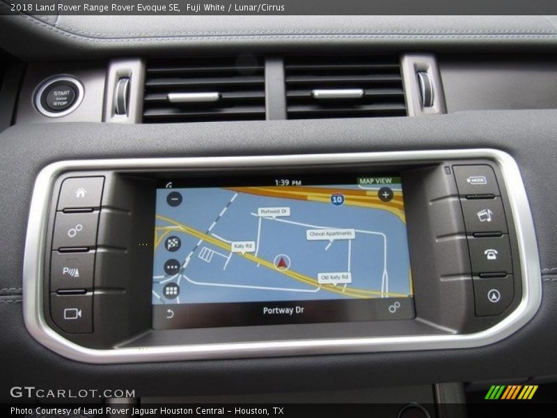 Fuji White / Lunar/Cirrus 2018 Land Rover Range Rover Evoque SE