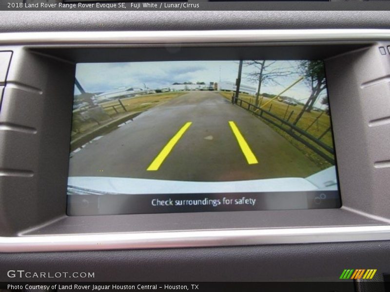 Fuji White / Lunar/Cirrus 2018 Land Rover Range Rover Evoque SE