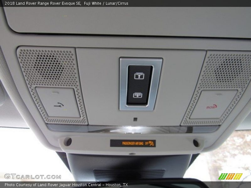 Fuji White / Lunar/Cirrus 2018 Land Rover Range Rover Evoque SE