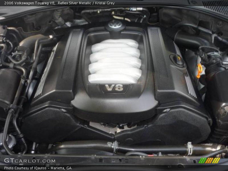 Reflex Silver Metallic / Kristal Grey 2006 Volkswagen Touareg V8