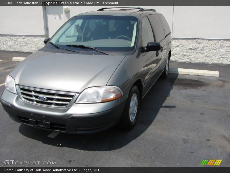 Spruce Green Metallic / Medium Parchment 2000 Ford Windstar LX