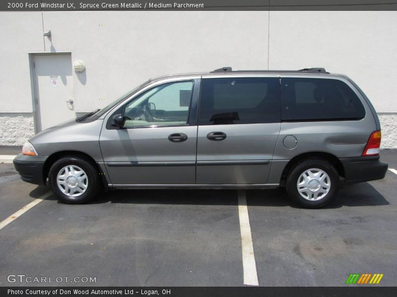 Spruce Green Metallic / Medium Parchment 2000 Ford Windstar LX