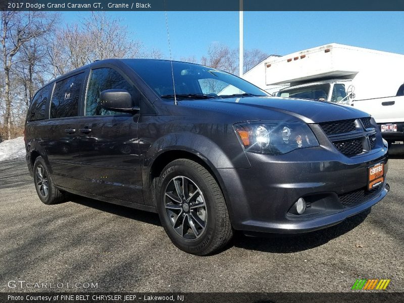 Granite / Black 2017 Dodge Grand Caravan GT