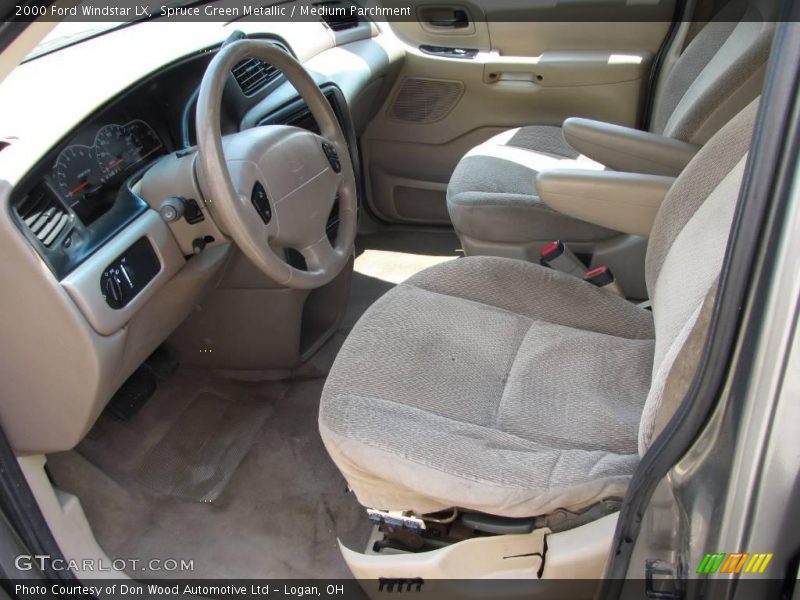 Spruce Green Metallic / Medium Parchment 2000 Ford Windstar LX