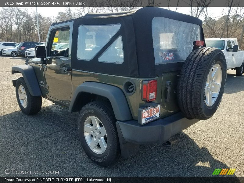 Tank / Black 2015 Jeep Wrangler Sport 4x4