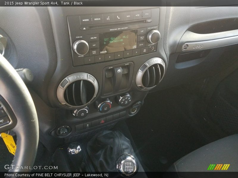 Tank / Black 2015 Jeep Wrangler Sport 4x4