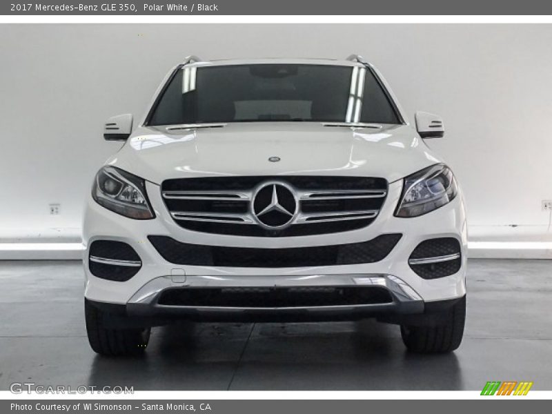 Polar White / Black 2017 Mercedes-Benz GLE 350