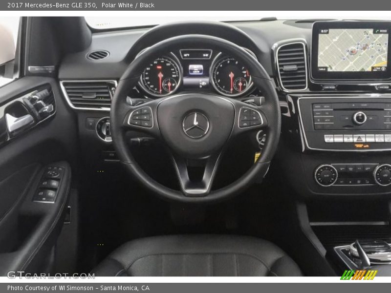Polar White / Black 2017 Mercedes-Benz GLE 350