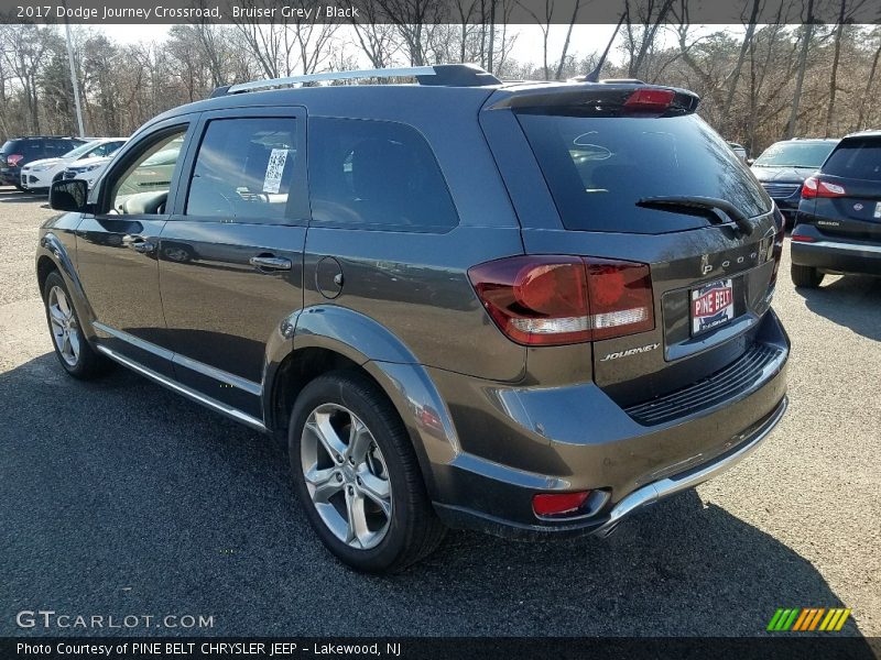 Bruiser Grey / Black 2017 Dodge Journey Crossroad